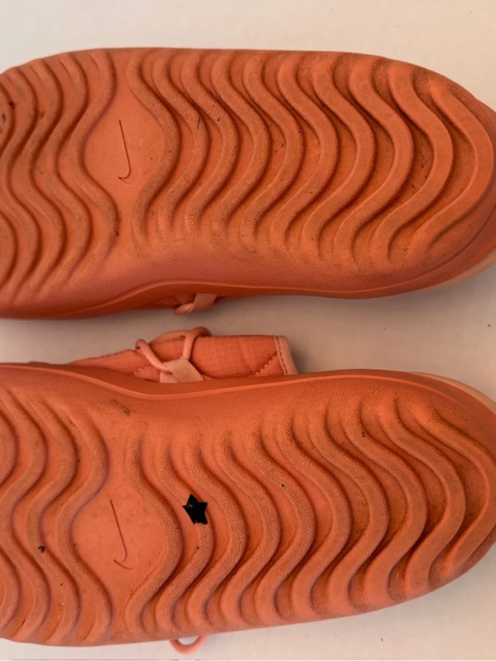 NIKE Mens 11 Offline 3.0 Quilted Mule Peach Coral Slides Comfort Slip On